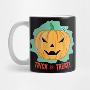 Vampire Halloween Pumpkin - Funny Mug